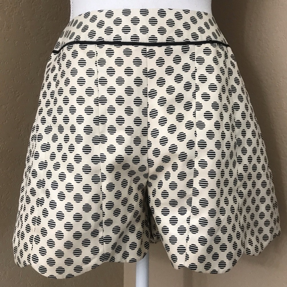 Ark & Co mid rise polka dot dressy shorts